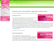 Tablet Screenshot of homepage-dienste.com
